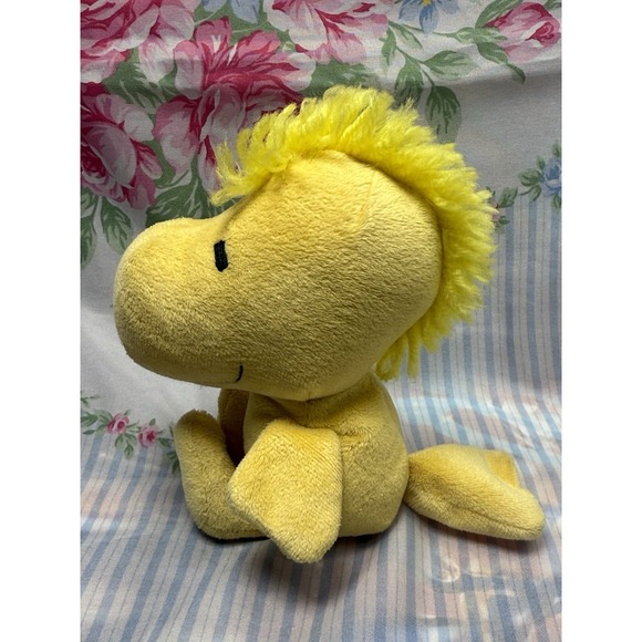 TY Woodstock Peanuts Plush 7" Yellow Snoopy Friend Stuffed Animal VTG Cute - Picture 4 of 5